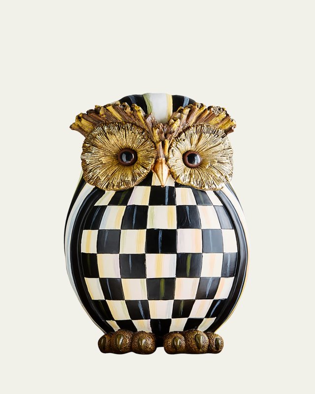 Courtly Check Owl
